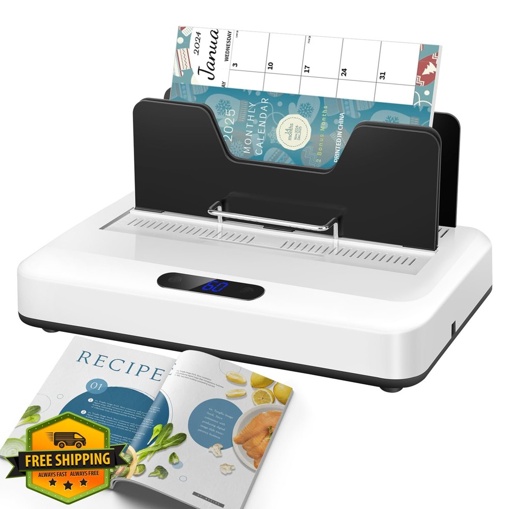 Thermal Binding Machine 500 Sheets A4 A5 Letter Digital