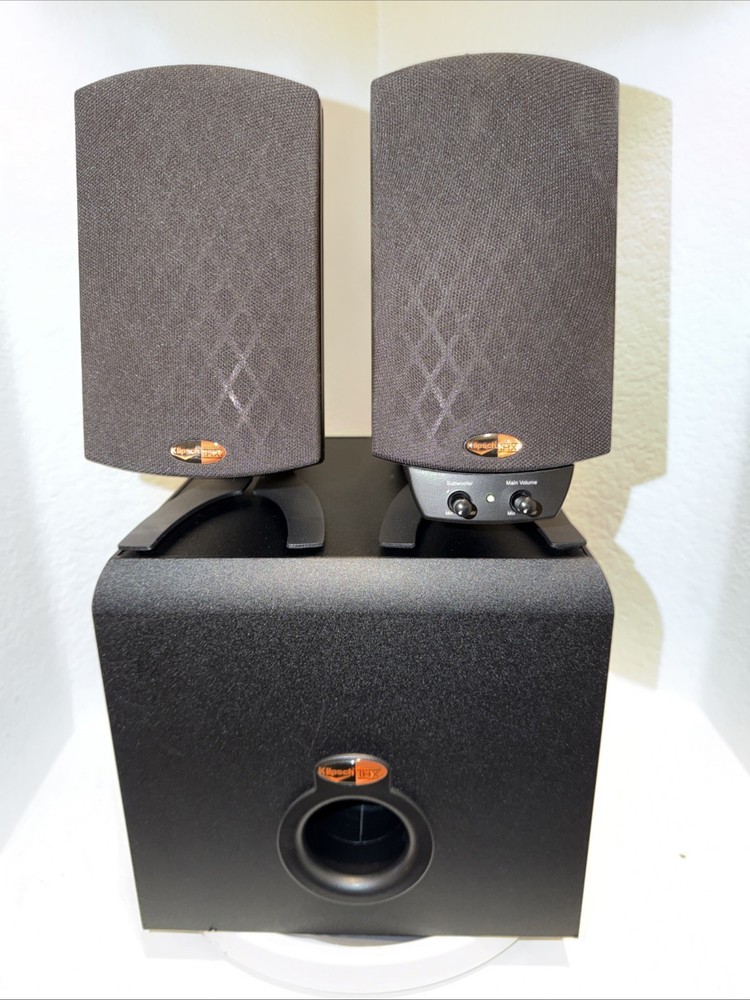 Klipsch ProMedia 2.1 THX® Certified Computer Speaker System. Video!