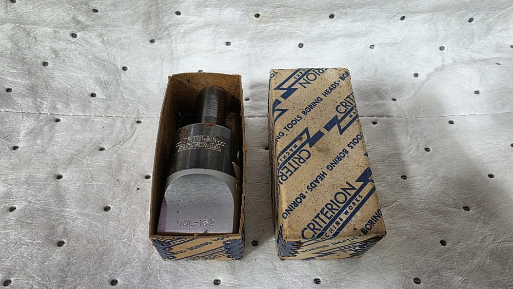Criterion Micro Adjustable Boring Bar Holder/Head 1/2" Shank DBL-152