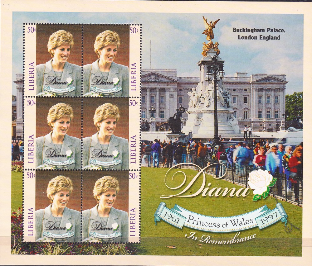W LIBERIA 1364 LADY DIANA