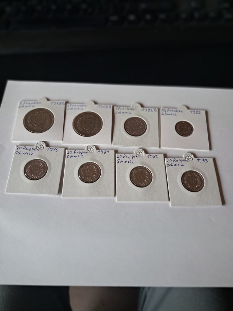 lot coins coins switzerland