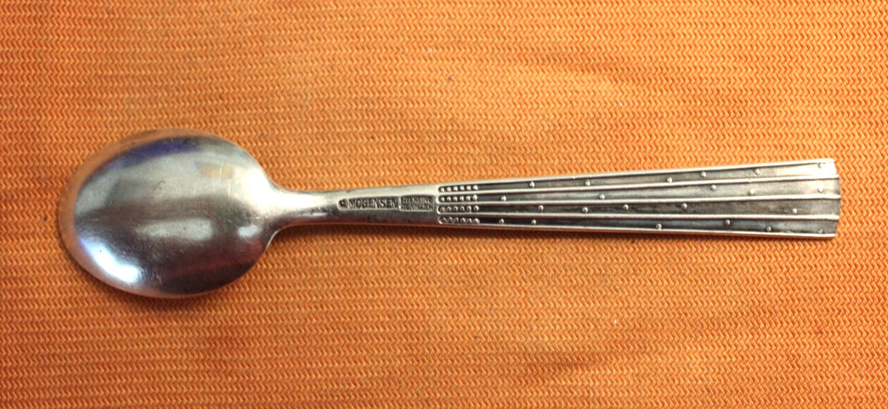 "Champagne" O.V. Mogensen Sterling Silver Spoon, .925, Denmark