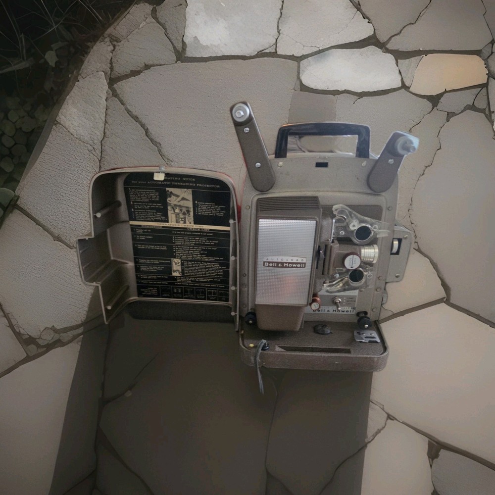 Bell & Howell 245 BA Autoload 8mm Movie Projector with Operating Guide