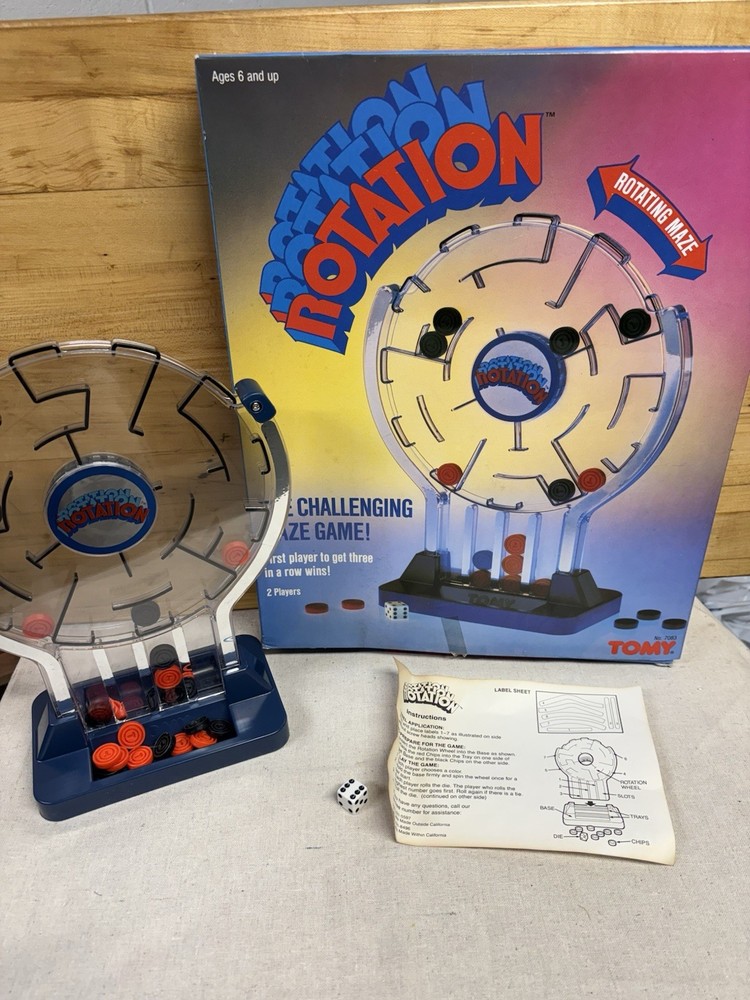 Roatation By Tomy Game 1985