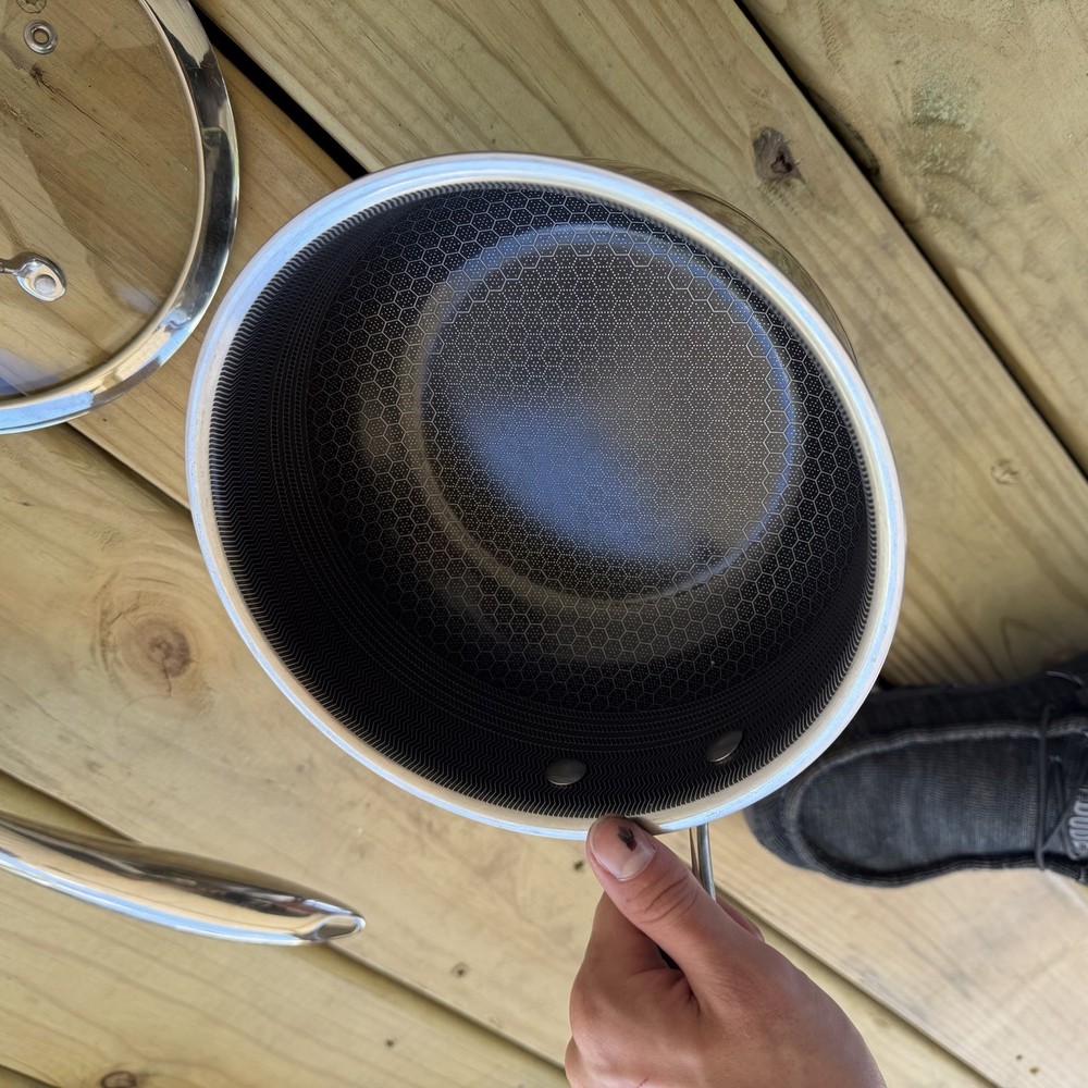 Hexclad Hybrid Cookware 6 Piece Set Preowned Great Condition