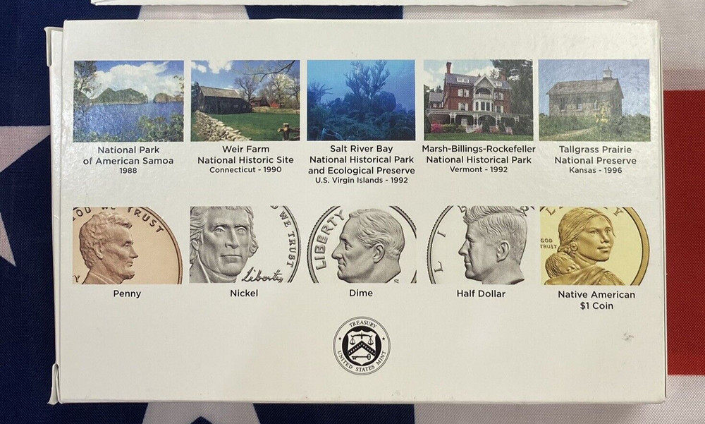 2020 Clad Proof Set. 10-coin set.