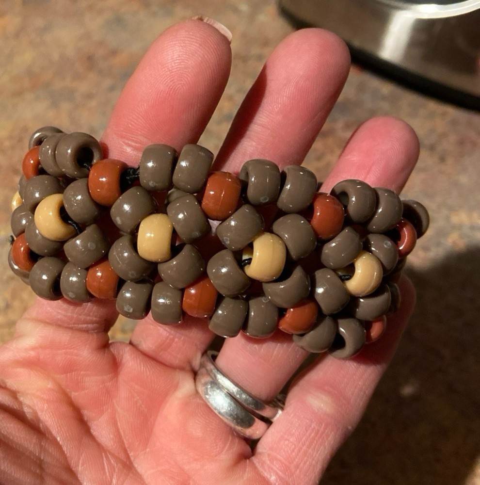 Handmade Kandi X-base Cuff