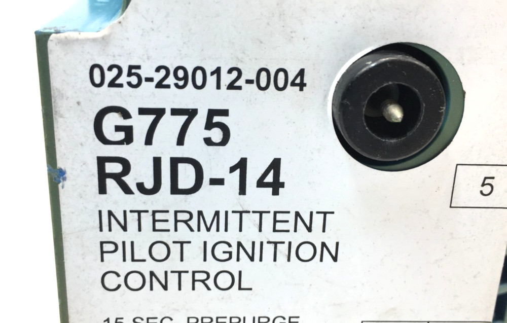 Johnson Controls G775 RJD-14 Intermittent Pilot Ignition Control Module #X139A