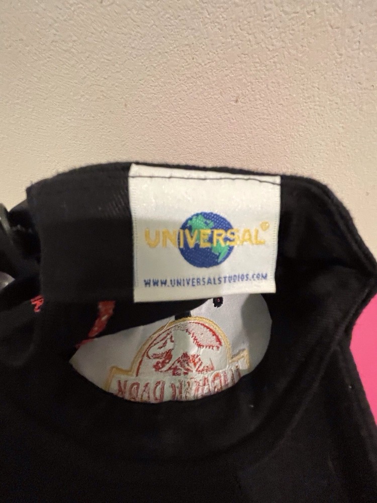 Jurassic Park The Ride Universal Studios Black Adjustable Hat