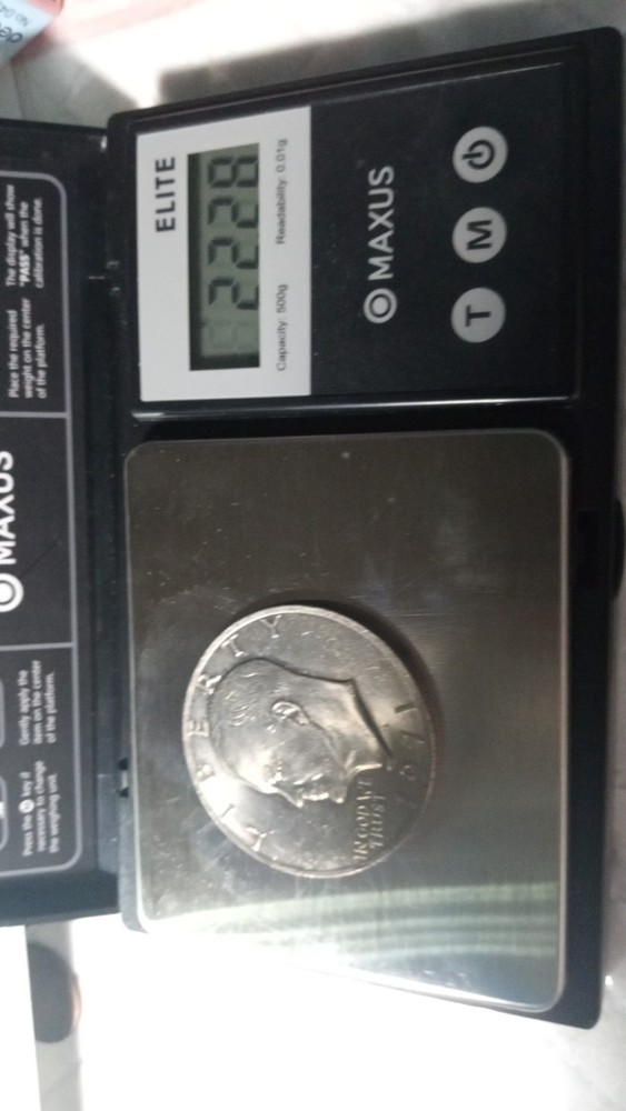 1971D Eisenhower Dollar with Errors 22.30 grams Excellent Condition