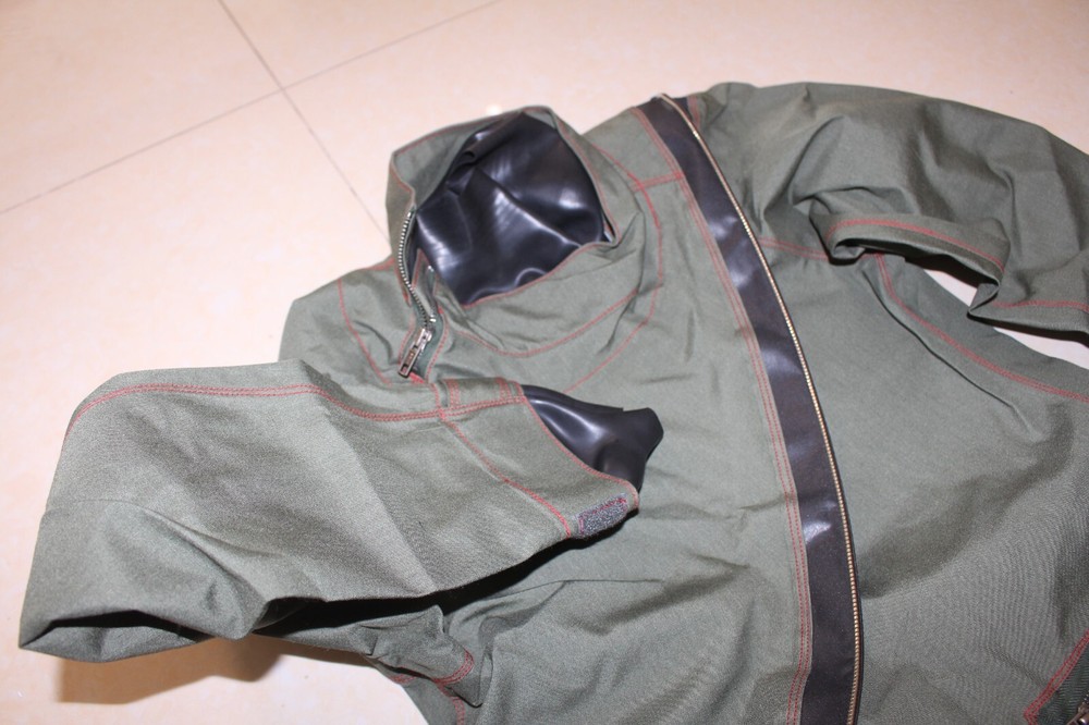 Navy Green Immersion Protection Suit pilot flight suit