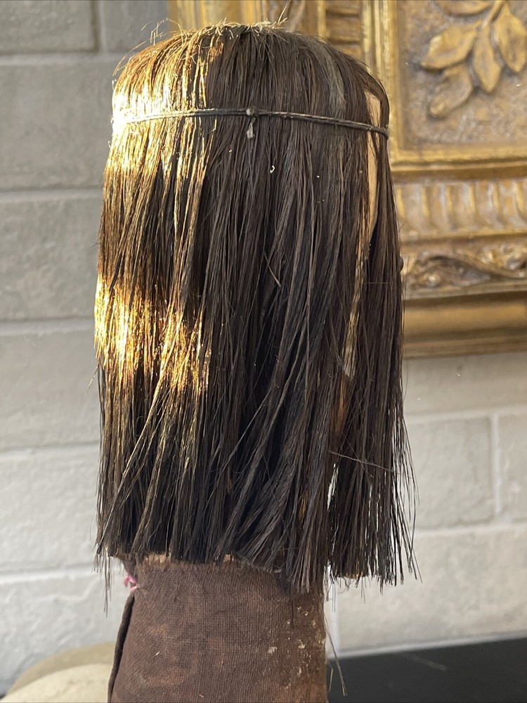 PERUVIAN SHIPIBO DOLL vintage traditional