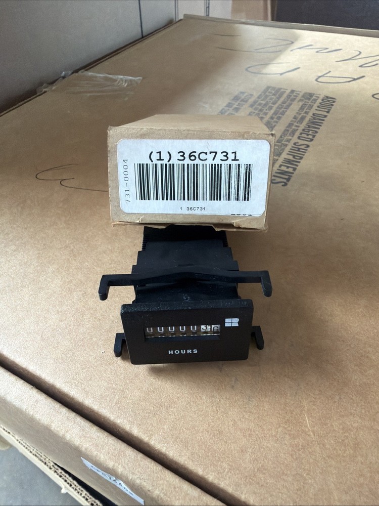 Trumeter 731-0004 DC Hour Meter | 10-80VDC Quartz Timer