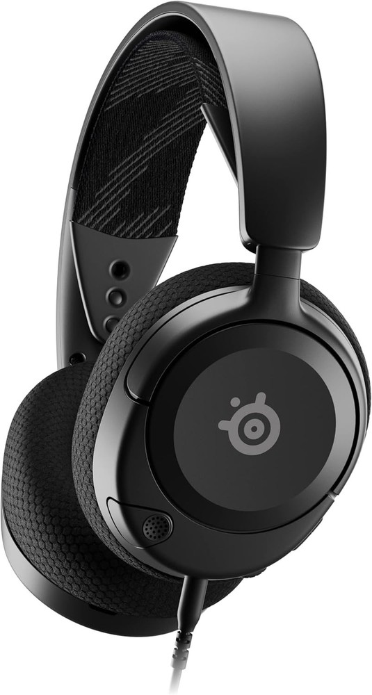 SteelSeries Arctis Nova 1 — Multi-System Gaming Headset Wired, Black