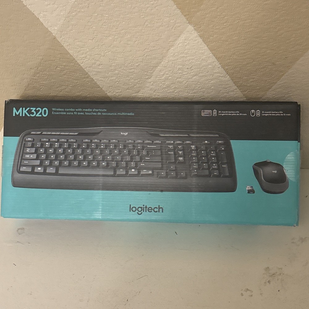 Logitech Advanced MK520 Wireless Keyboard and Mouse Combo Missing Mouse USB