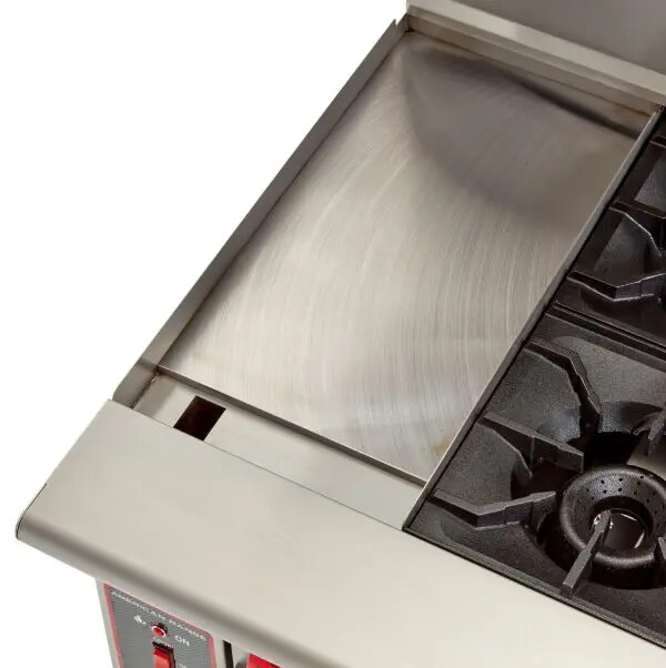 American Range 36" (4) Burner Gas Range w/ 12" Griddle & Convection Oven