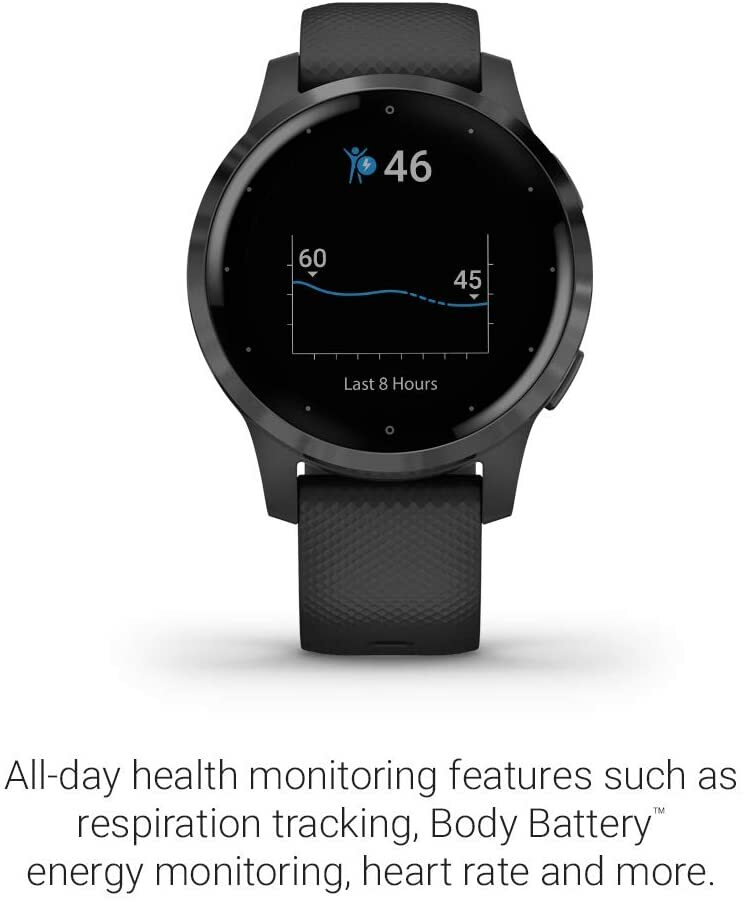 Garmin vivoactive 4, GPS smartwatch, Black
