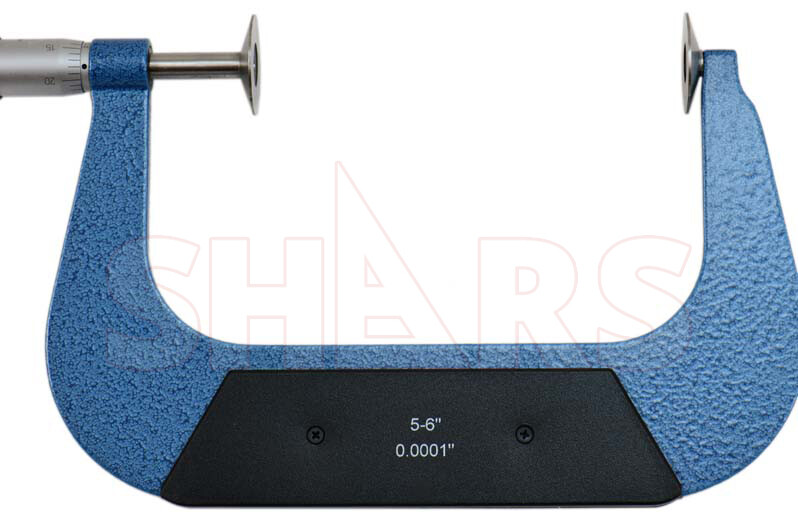 SHARS 5-6" Disc Micrometer NEW #}