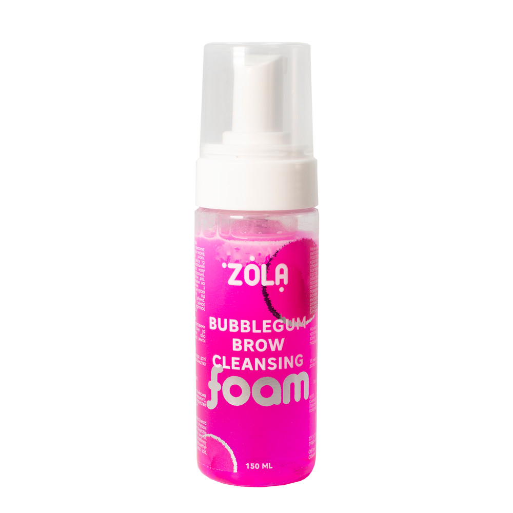 ZOLA Eyebrow cleansing foam Bubblegum 150 ml