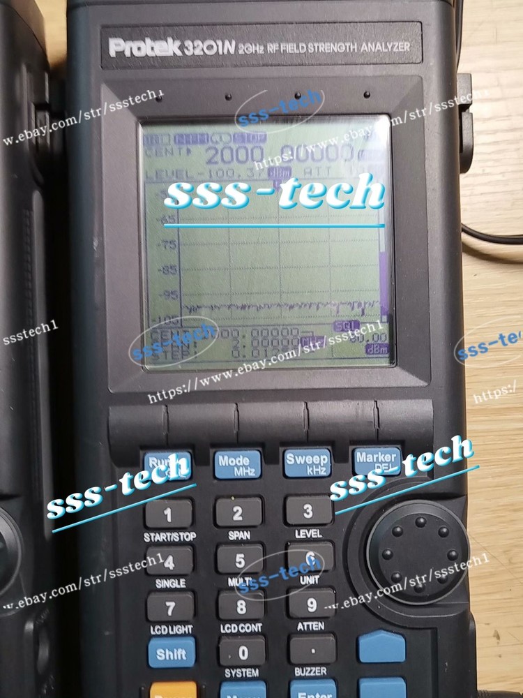 1 PCS Protek 3201N 2Ghz FIELD STRENGTH ANALYZER #sss