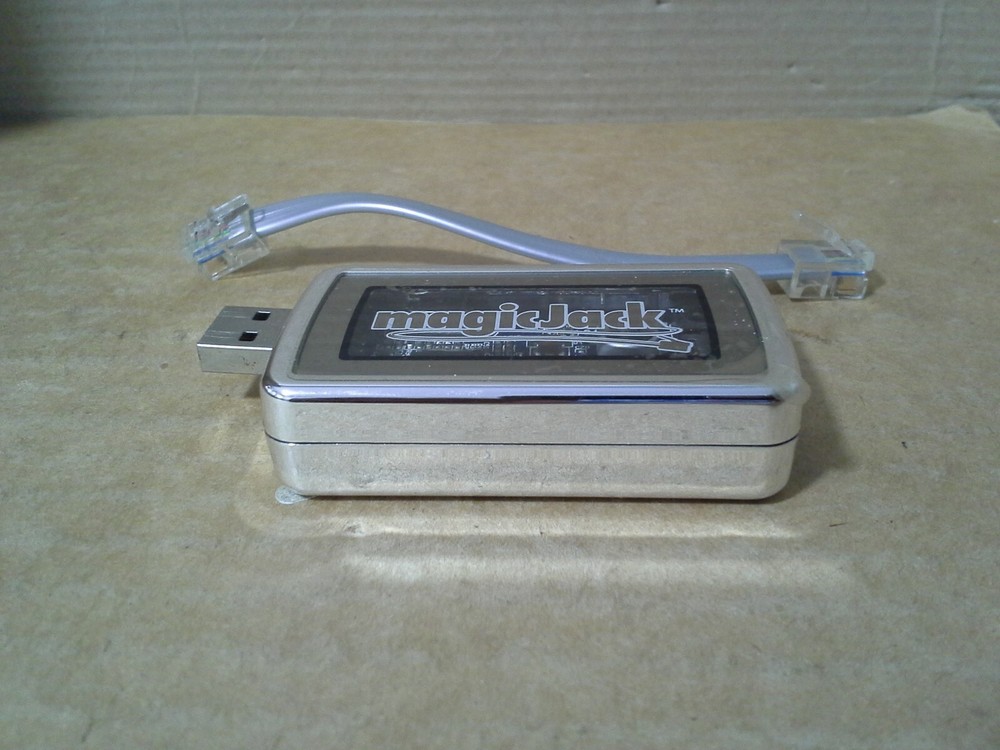 Magic Jack A921 USB Voip Phone Jack Adapter. Working. VGC