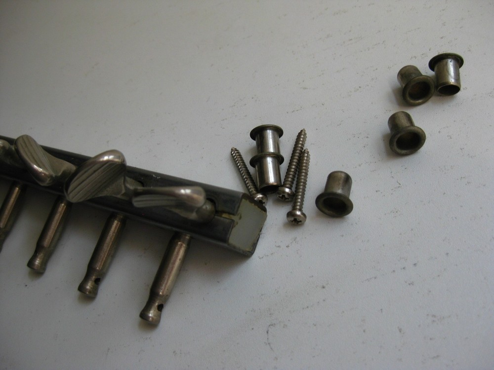 Vintage 60's Original Danelectro Guitar Tuners Inline Set for Project