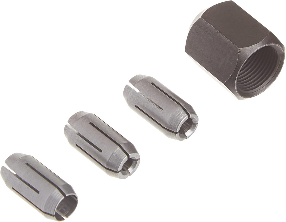 CN1 Replacement Collet and Nut Kit,Silver