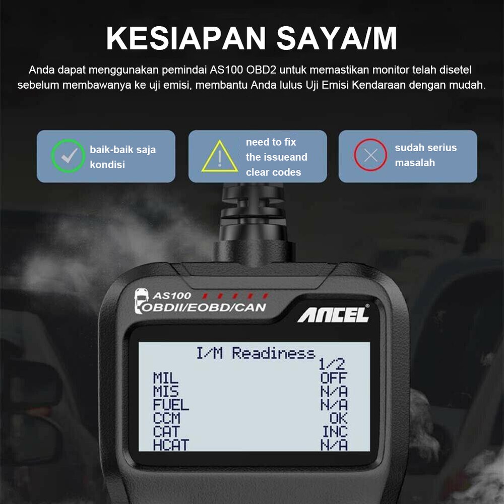 Automotive Code Reader Car OBD2 Diagnostic Scan Tool Check Engine Light Shut Off