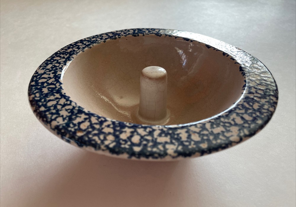 Vintage Apple Baker Baking Dish, Pottery Bowl