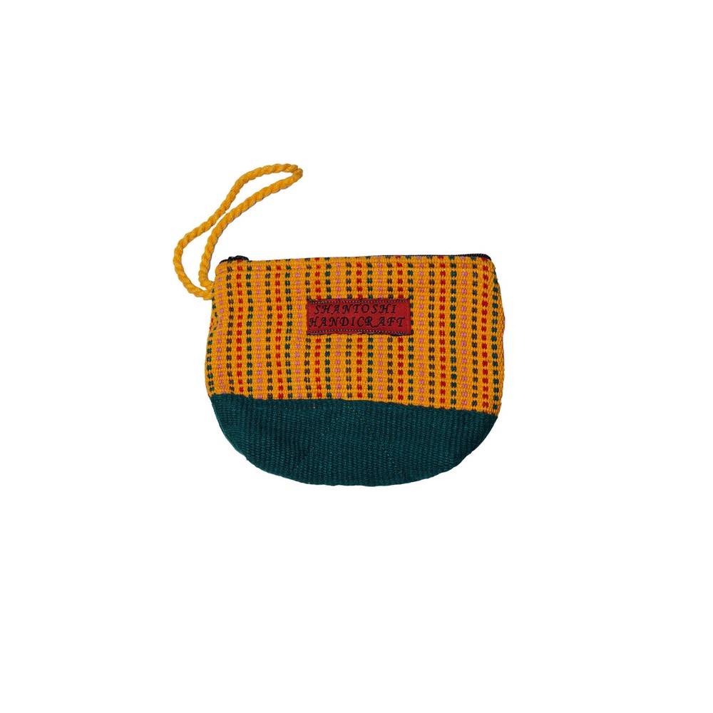 Coin purse with handstrap Handmade