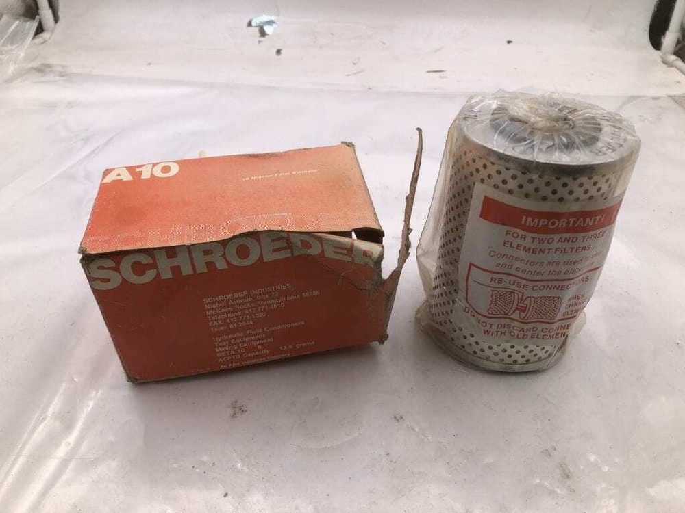 Schroeder A10 10 Micron Filter Element -NIB