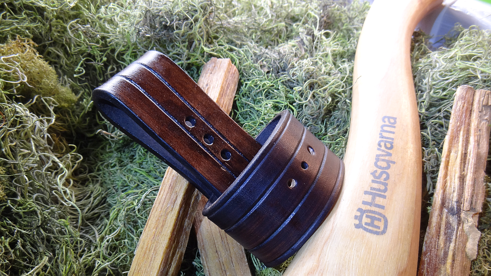 Leather Axe Belt Loop / Holster for Hatchet, Axe, Handmade