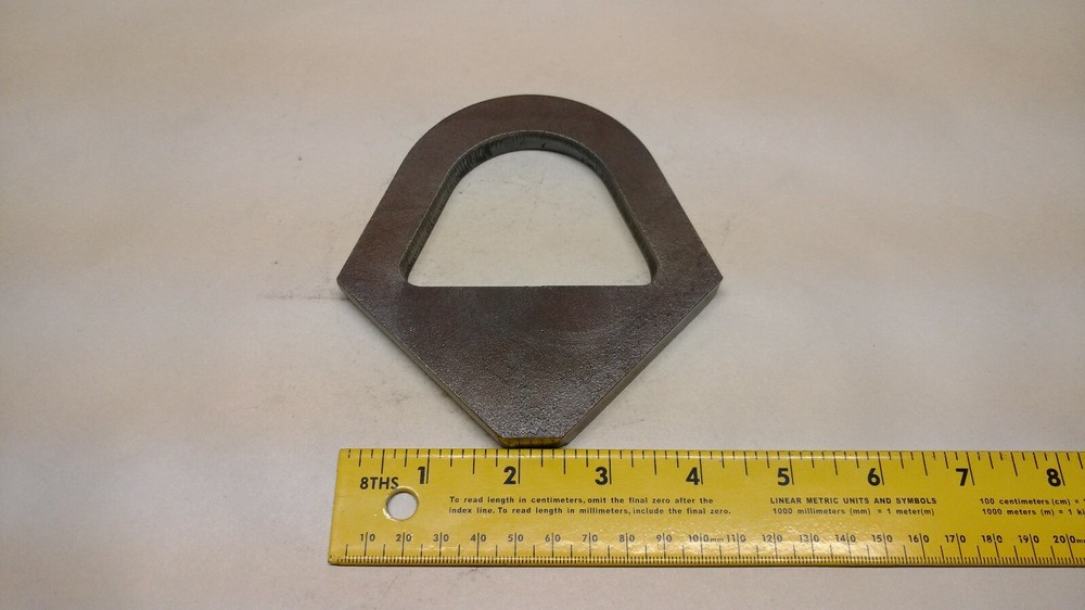 1/2" WELD ON LIFTING EYE - D-RING - SHACKLE MOUNT - TRAILER TIE DOWN - TOW STRAP