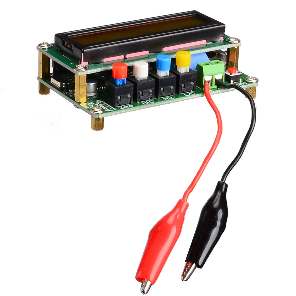LCD Capacitance Meter Inductance Table Tester LC Meter Frequency Test Clip