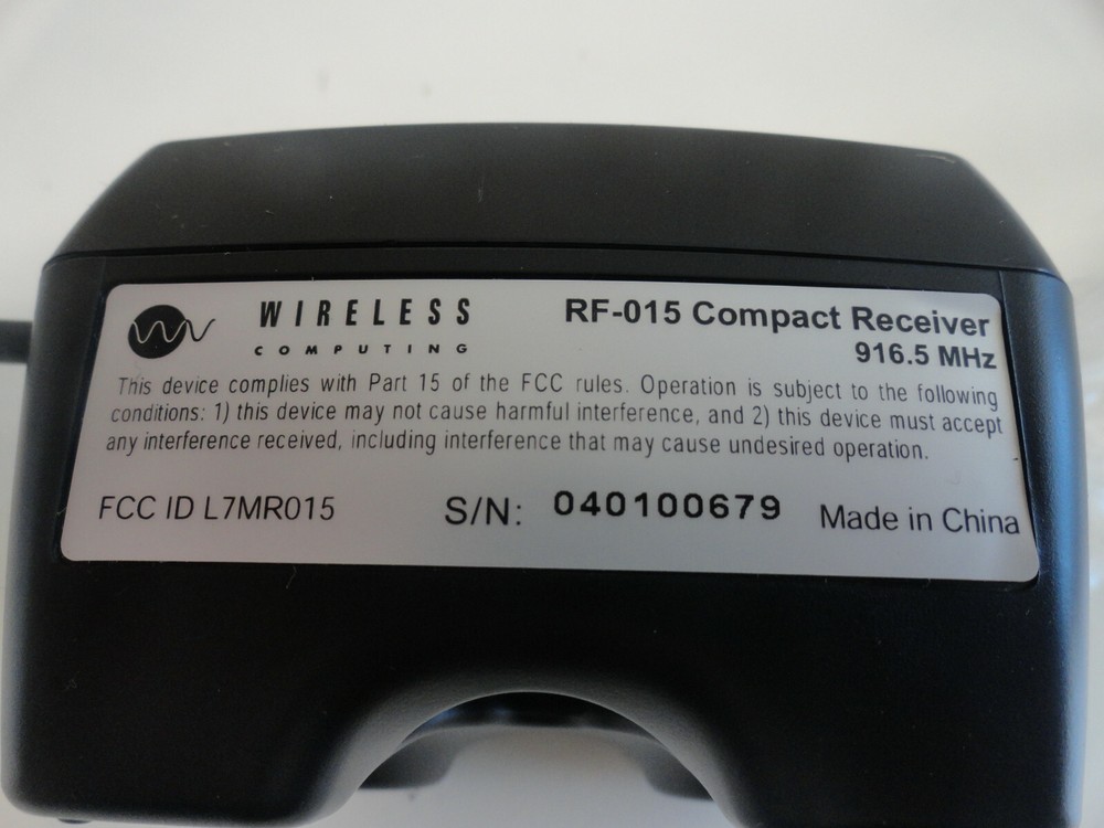 PP2: Wireless Computing Receiver RF-015