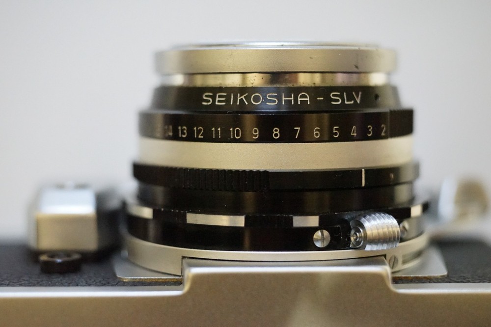 @RARE@ Full/ Half Frame Konica IIIM Rangedinder with Half Frame Adapter!