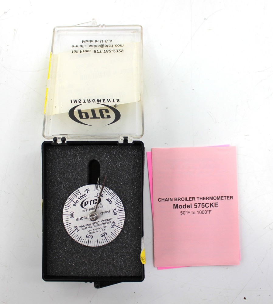 PTC Instruments Surface Temperature Thermometer Model 575FM