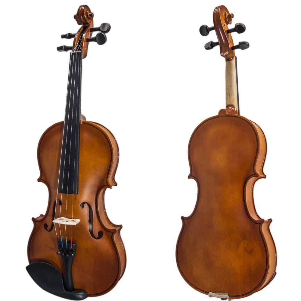 Student 1/10 Student Violin With Bow, Case, Rosin, Pitch Pipe