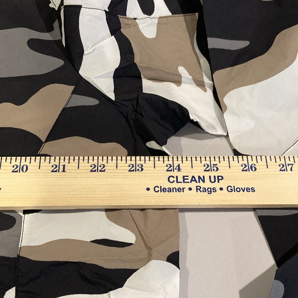 Greyson Golf XL Camo Trailwolf Light Windbreaker Shell Jacket Full Zip Windproof