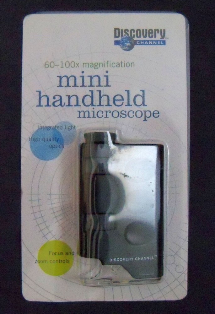 Discovery Channel Mini Handheld Microscope