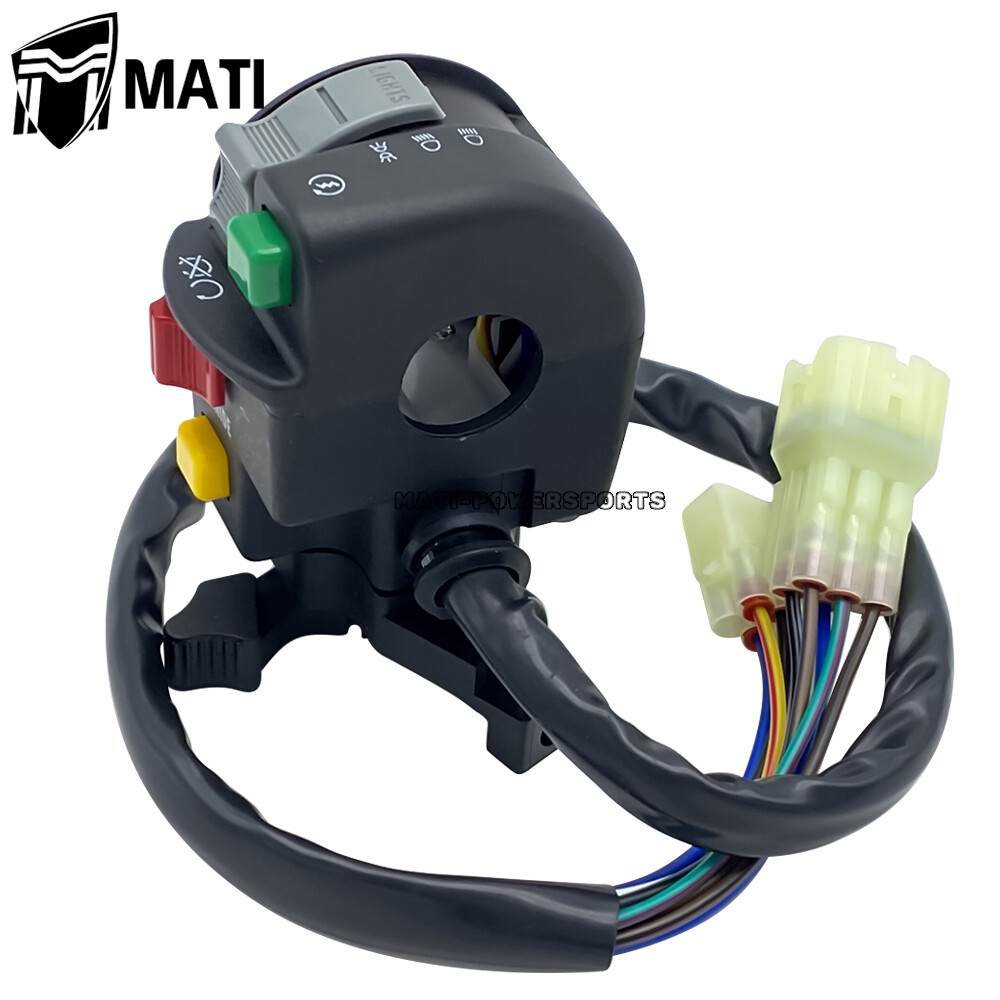 Handlebar Start Stop Kill Switch Headlight for Arctic Cat 150 250 300 DVX 2x4