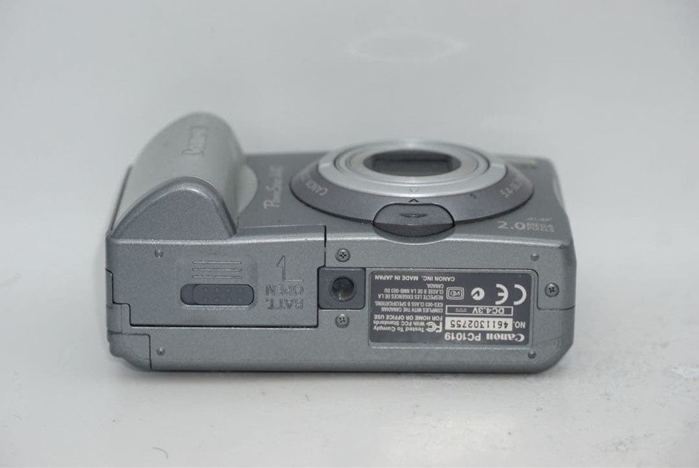 Canon PowerShot A40 Silver Compact Digital Camera Tested Great Condition