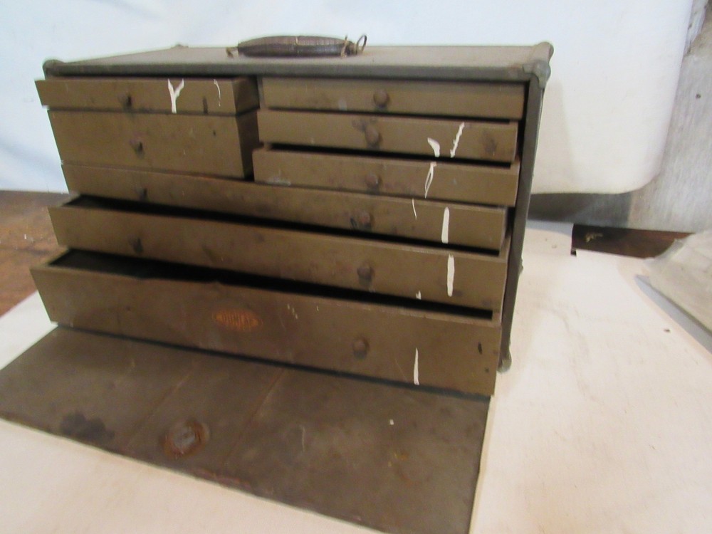 Vintage Portable Machinists Toolbox