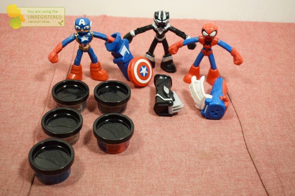 Play-Doh Marvel Figures Plus Pack Playset (Incomplete)