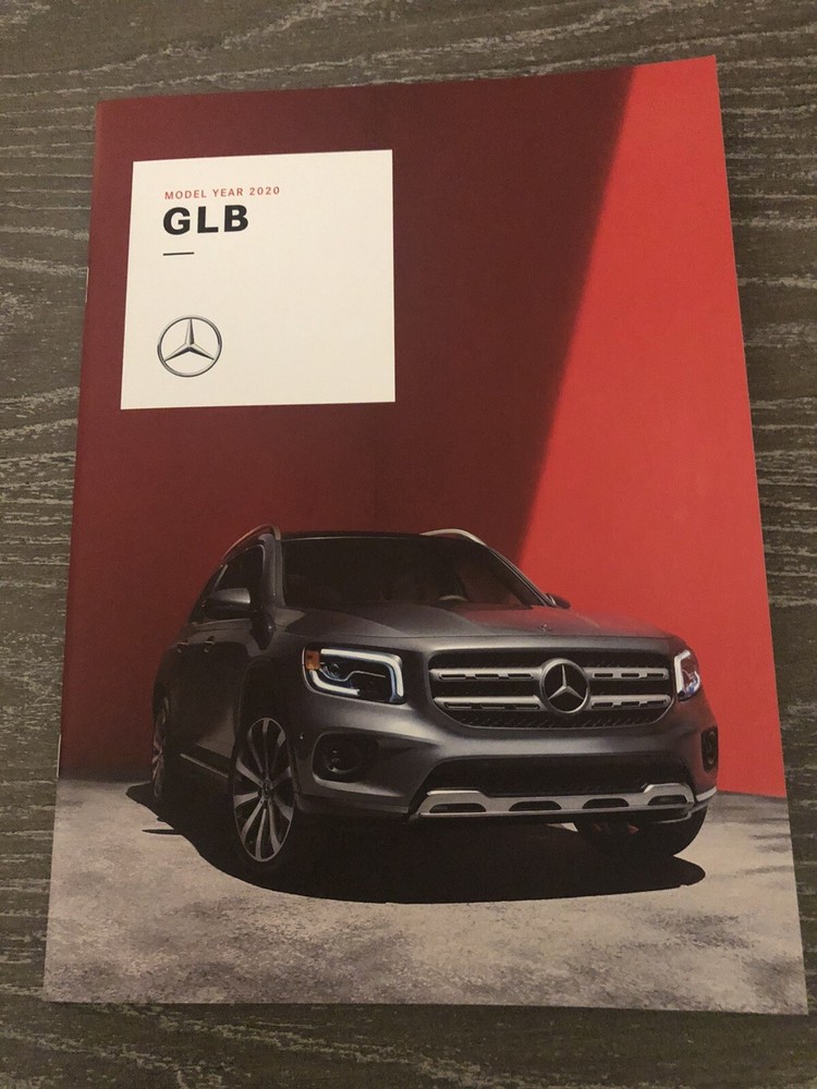 2020 MERCEDES-BENZ GLB 28-page Original Sales Brochure