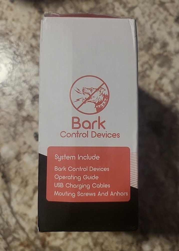 Bark Control Device, Deter Nuisance Barking, Ultrasonic Sound, 3 Levels