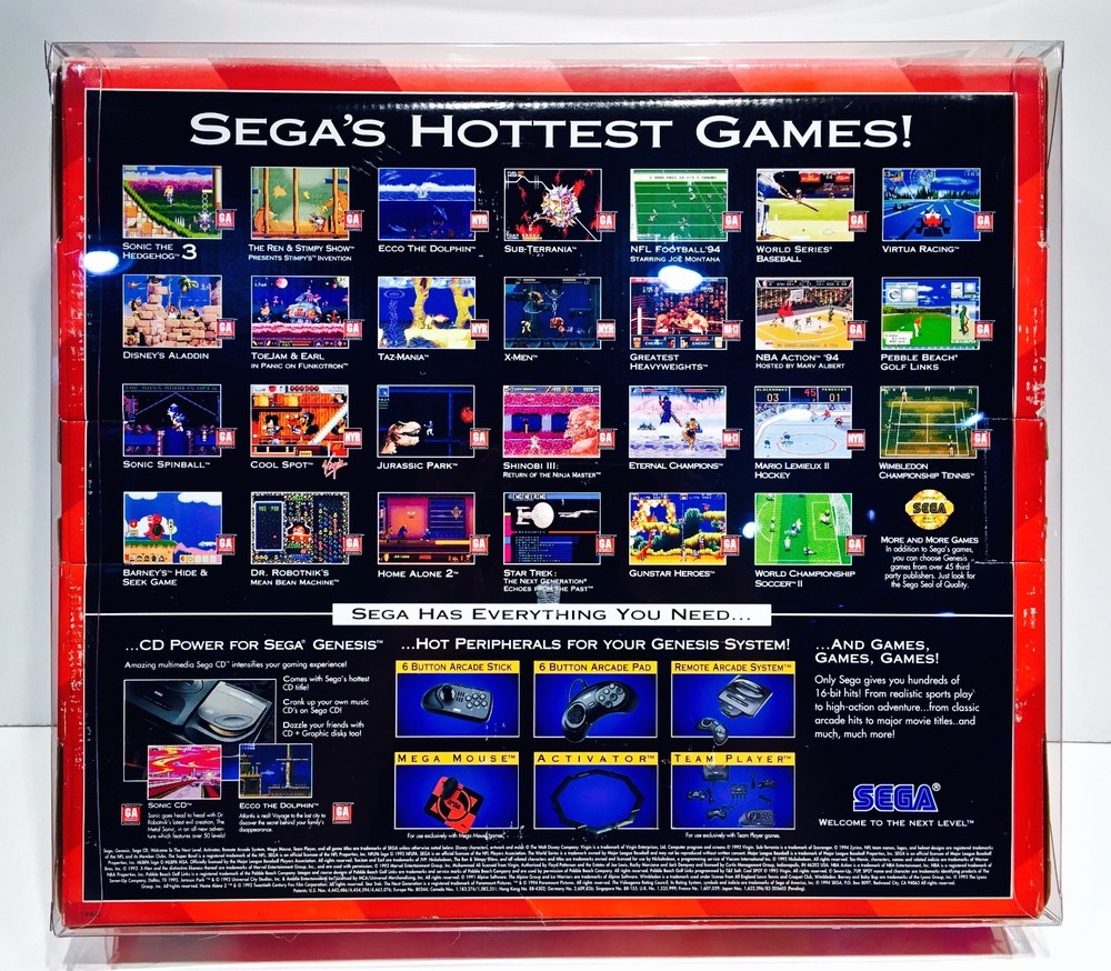 1 Console Box Protector For 2nd Size of SEGA GENESIS MODEL 2 Boxes! CHECK SIZE!!