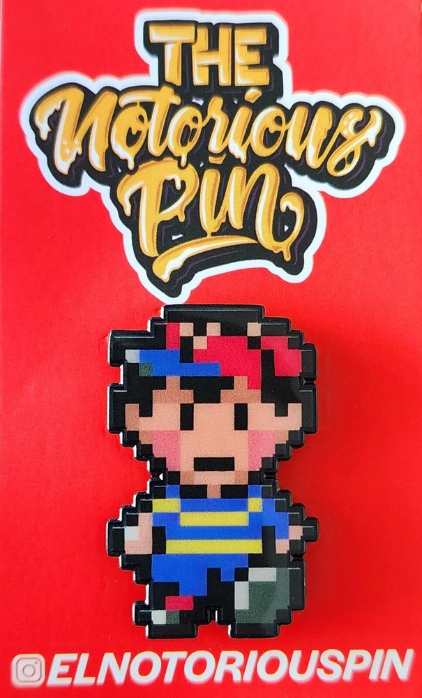 Ness Earthbound Pin