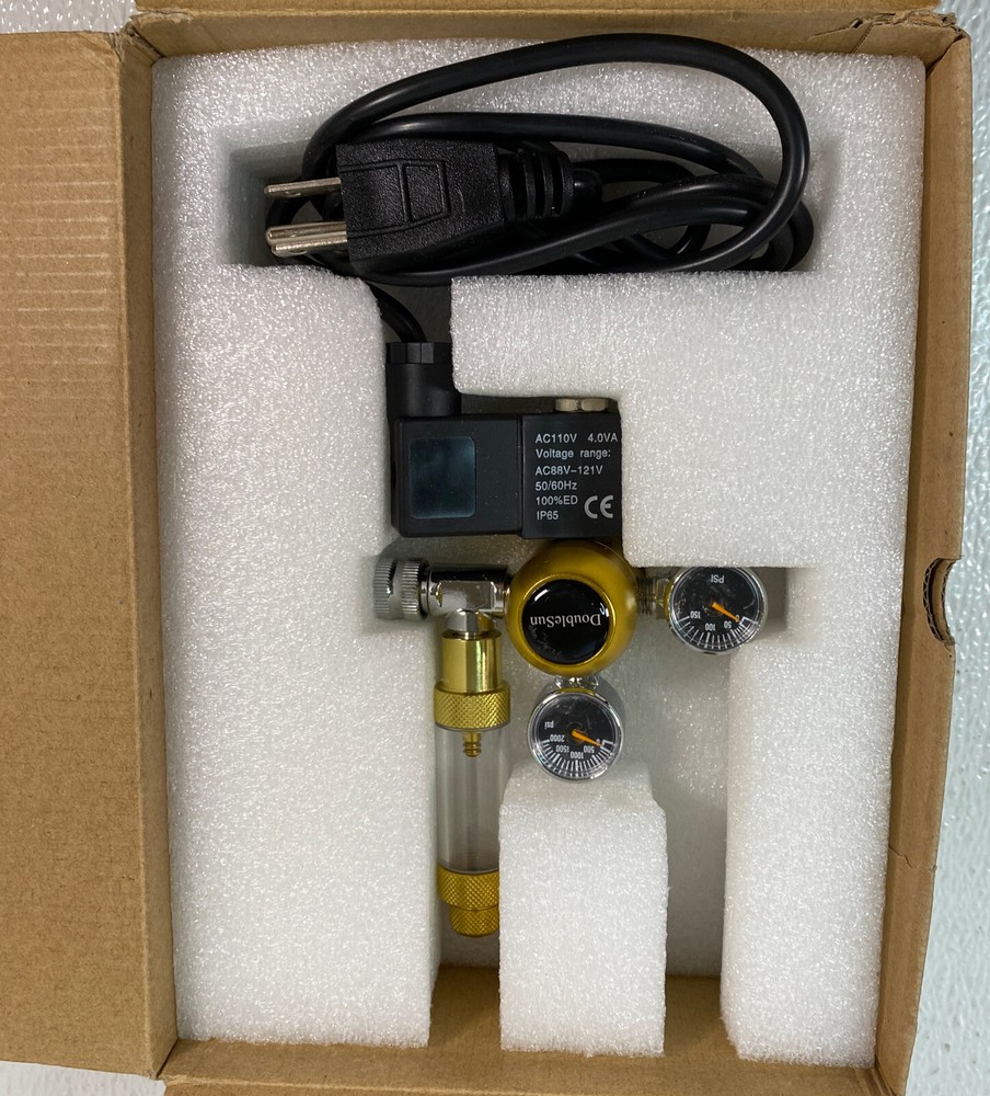 Doublesun Aquarium CO2 Regulator W/ OPSI Flow Meter