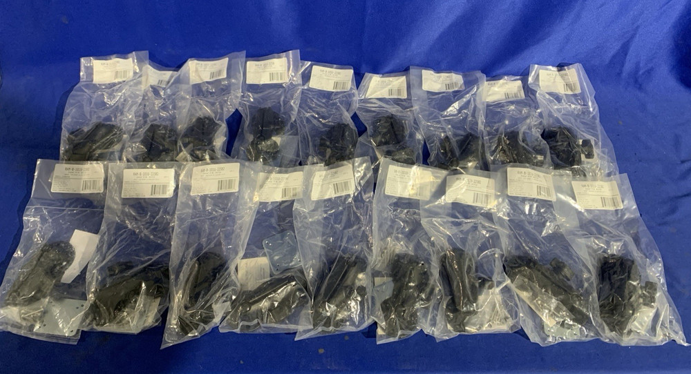 18 RAM Double Socket Arm Mounts w/ 36 Ball Components B Size With Backing Plates